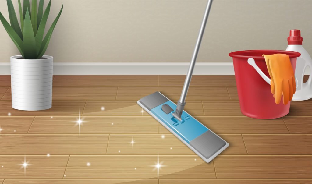 spin mop and bucket