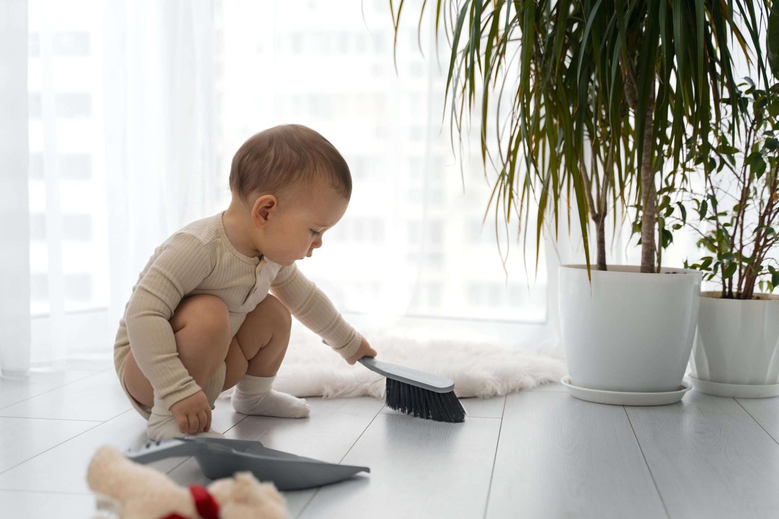 Clean a Baby-Friendly Living Room